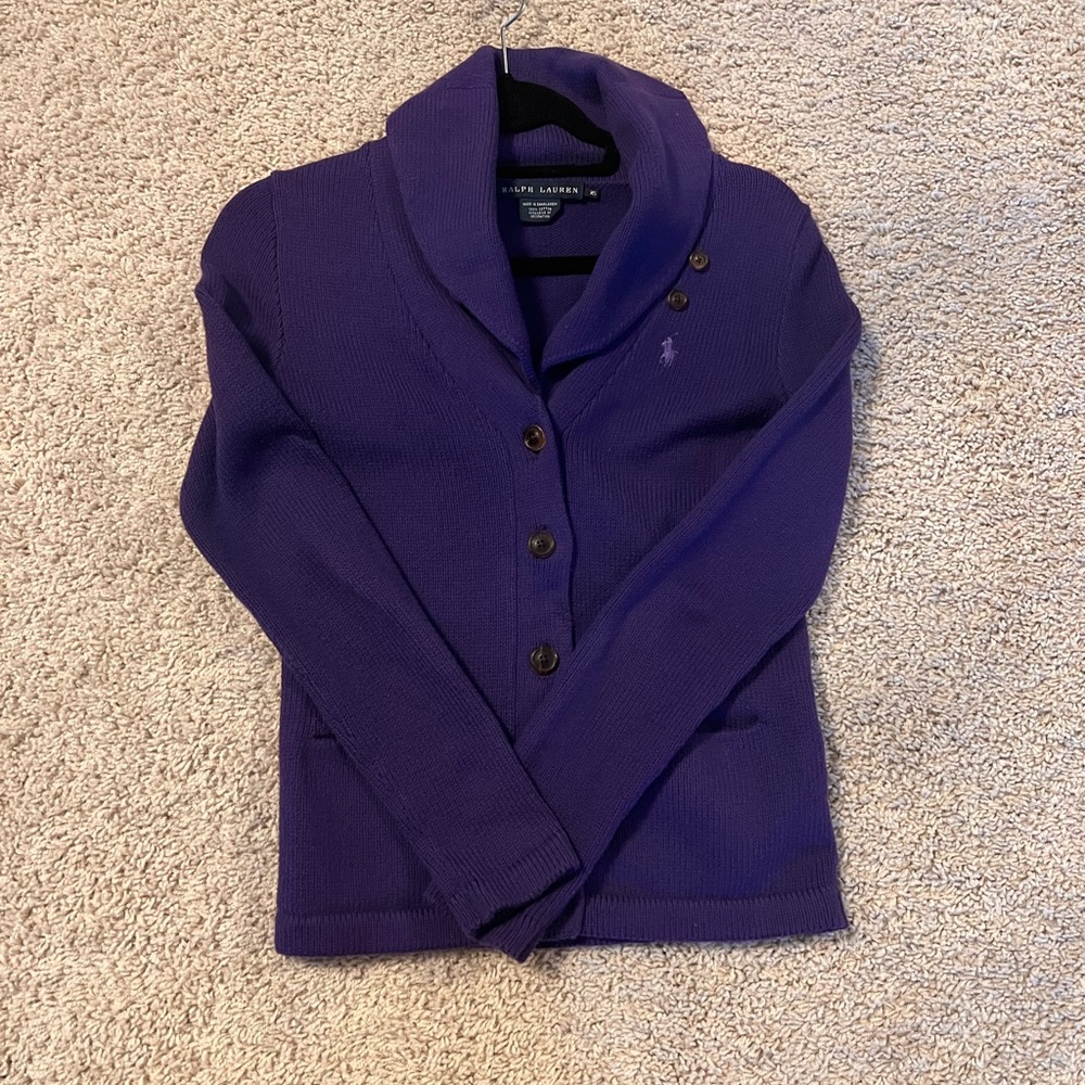Ralph Lauren Roll neck cardigan